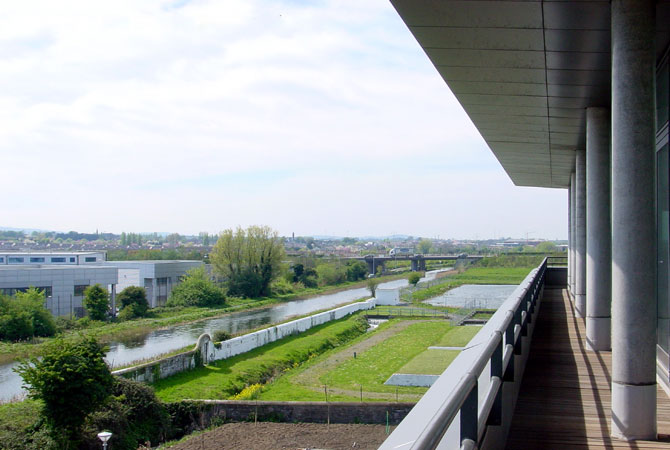 view of canal from 18B balcony