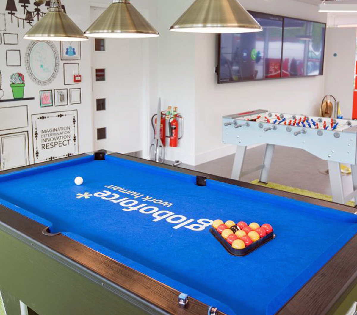 Globoforce Park West Dublin games room